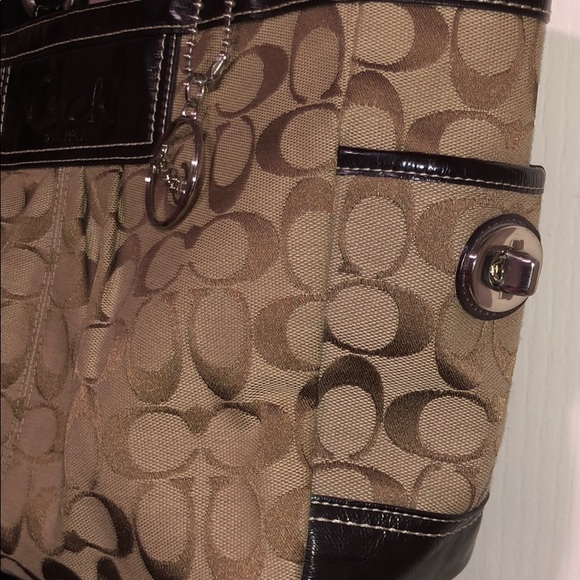 Coach signature Jaquar tote bag - Picture 4 of 9